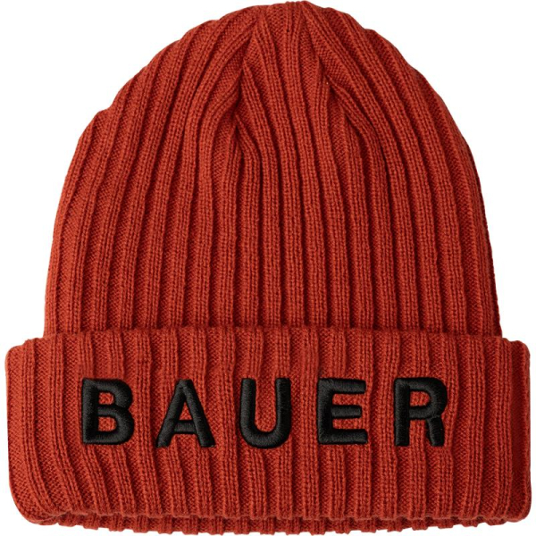 Kulich Bauer S24 RIBBED TOQUE FIRE RED