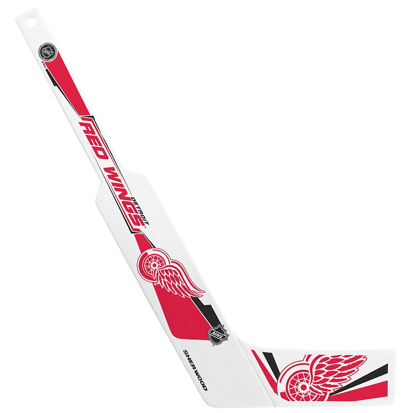 Brankářská mini hokejka NHL Detroit Red Wings