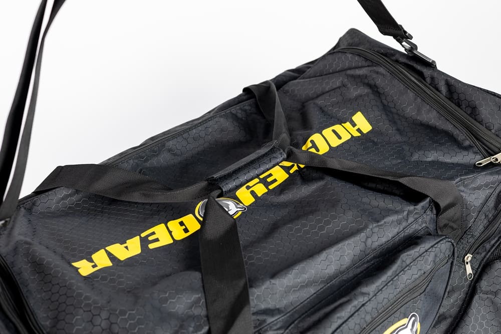 Hokejová taška Hockey Bear Wheel Bag Upgraded Junior - Černá/Žlutá